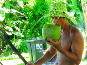 Refreshing coconuts